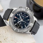 Breitling Super Avenger EB0148101B1X1 (Unknown (random serial)) - Black dial 46 mm Titanium case (2/8)