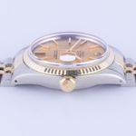 Rolex Datejust 36 16013 (1986) - Champagne wijzerplaat 36mm Goud/Staal (5/8)