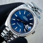 Rolex Datejust 41 126300 (2023) - Blue dial 41 mm Steel case (5/6)