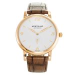 Montblanc Star Classique 107076 (2023) - Wit wijzerplaat 39mm Roségoud (3/3)