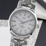 TAG Heuer Link Calibre 5 WBC2111.BA0603 (Unknown (random serial)) - Silver dial 41 mm Steel case (3/8)