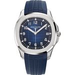 Patek Philippe Aquanaut 5168G-001 (2018) - Blauw wijzerplaat 42mm Witgoud (1/1)