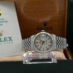 Rolex Datejust 36 16014 (1984) - Zilver wijzerplaat 36mm Staal (3/7)