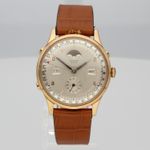 Record Datofix 1121 (1950) - Champagne dial 35 mm Rose Gold case (2/8)