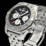 Breitling Chronomat 44 GMT AB0420 (2016) - Black dial 44 mm Steel case (7/8)