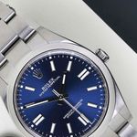 Rolex Oyster Perpetual 41 124300 (2024) - Blauw wijzerplaat 41mm Staal (3/8)