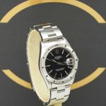 Rolex Oyster Perpetual Date 15210 (2001) - Zwart wijzerplaat 34mm Staal (2/7)