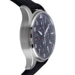 IWC Pilot Chronograph IW377701 (2014) - Black dial 43 mm Steel case (7/8)