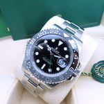 Rolex GMT-Master II 126710GRNR (2024) - Zwart wijzerplaat 40mm Staal (2/8)