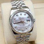 Rolex Datejust 36 116234 (2012) - Parelmoer wijzerplaat 36mm Staal (6/8)