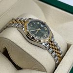 Rolex Datejust 31 278273 (2024) - Green dial 31 mm Steel case (7/8)