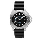 Panerai Luminor Submersible PAM02973 (2025) - Zwart wijzerplaat 42mm Staal (1/1)