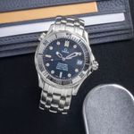 Omega Seamaster Diver 300 M 2552.80.00 (2000) - Blauw wijzerplaat 36mm Staal (1/8)