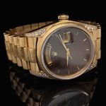Rolex Day-Date 36 18078 (1983) - Brown dial 36 mm Yellow Gold case (8/8)