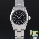 Rolex Oyster Perpetual 26 176200 (2014) - Black dial 26 mm Steel case (1/8)