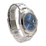 Rolex Datejust II 116334 (2016) - Blue dial 41 mm Steel case (4/8)
