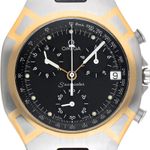 Omega Seamaster 386.1031.1 (1991) - Black dial 38 mm Gold/Steel case (1/8)