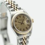 Rolex Lady-Datejust 69173 (1986) - Champagne dial 26 mm Gold/Steel case (3/8)