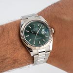 Rolex Datejust 41 126334 (2025) - Green dial 41 mm Steel case (4/6)