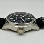 IWC Big Pilot IW500203 (2005) - Zwart wijzerplaat 46mm Platina (3/10)