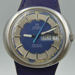 Omega Dynamic 166.108 (Onbekend (willekeurig serienummer)) - Blauw wijzerplaat 41mm Staal (12/16)