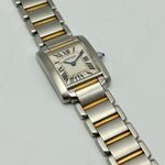 Cartier Tank Française 2384 (Unknown (random serial)) - White dial 25 mm Steel case (12/20)