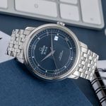 Omega De Ville Prestige 424.10.40.20.03.002 (2007) - Blauw wijzerplaat 40mm Staal (2/8)