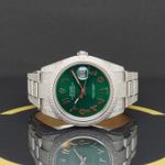 Rolex Datejust 41 126300 (2021) - Groen wijzerplaat 41mm Staal (4/7)