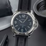 Panerai Luminor Base Logo PAM00000 (2004) - Zwart wijzerplaat 44mm Staal (3/8)