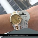 Rolex Datejust 36 16233 (1989) - 36 mm Gold/Steel case (2/8)