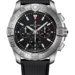 Breitling Super Avenger EB0148101B1X1 (2026) - Black dial 46 mm Titanium case (1/1)