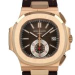 Patek Philippe Nautilus 5980R-001 (2024) - Bruin wijzerplaat 41mm Roségoud (6/6)