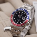 Rolex GMT-Master II 16710 (2007) - Zwart wijzerplaat 40mm Staal (1/8)