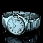 Cartier Ballon Bleu 28mm 3009 (2011) - White dial 28 mm Steel case (8/8)