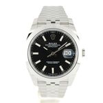 Rolex Datejust 41 126300 (2026) - Zwart wijzerplaat 41mm Staal (1/7)