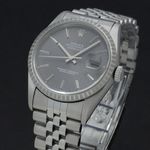 Rolex Datejust 36 16220 (1995) - Grijs wijzerplaat 36mm Staal (7/7)