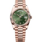 Rolex Day-Date 40 228235 (2025) - Groen wijzerplaat 40mm Roségoud (1/1)