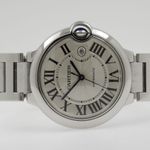 Cartier Ballon Bleu 42mm W69012Z4 (2009) - Zilver wijzerplaat 44mm Staal (2/4)