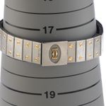 Cartier Santos 187902 (1993) - White dial 30 mm Gold/Steel case (8/8)