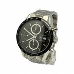 TAG Heuer Carrera Calibre 16 CV2010.BA0794 (2009) - Black dial 41 mm Steel case (1/8)