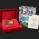Rolex Lady-Datejust 79173 (2001) - Champagne dial 26 mm Gold/Steel case (8/8)