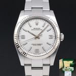 Rolex Oyster Perpetual 36 116034 (2014) - Zilver wijzerplaat 36mm Staal (1/8)
