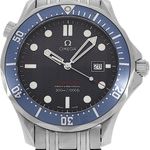 Omega Seamaster Diver 300 M 2221.80.00 (2008) - Blue dial 41 mm Steel case (2/3)