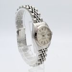 Rolex Lady-Datejust 79174 (2002) - Zilver wijzerplaat 26mm Staal (4/8)