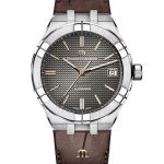 Maurice Lacroix Aikon AI6007-SS001-331-1 (2024) - Grey dial 39 mm Steel case (2/3)