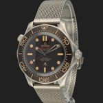 Omega Seamaster Diver 300 M 210.90.42.20.01.001 (2022) - Brown dial 42 mm Titanium case (1/8)