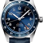 Longines Spirit L3.802.4.93.2 (2026) - Blauw wijzerplaat 39mm Staal (1/1)