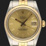 Rolex Datejust 31 68273 (1987) - 31mm Goud/Staal (2/8)