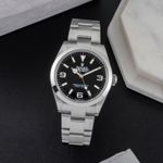 Rolex Explorer 224270 (Unknown (random serial)) - Black dial 40 mm Steel case (1/8)
