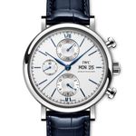 IWC Portofino Chronograph IW391037 (2024) - Zilver wijzerplaat 42mm Staal (1/1)